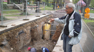 Откриха средновековна черква покрай нов ВиК