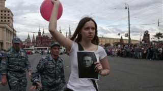 Масови арести на протест в подкрепа на Алексей Навални