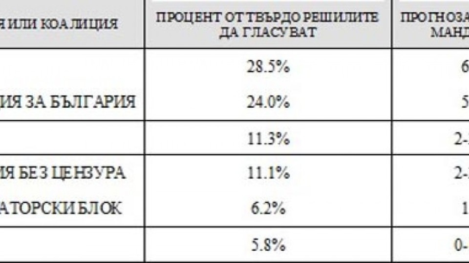 "Екзакта": 6 партии влизат в Европарламента  | StandartNews.com