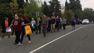 Три созополски села излязоха на протест днес