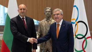 Румен Радев се срещна с президента на МОК