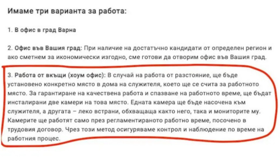 Наша фирма потресе страната! Каква обява за работа пусна | StandartNews.com