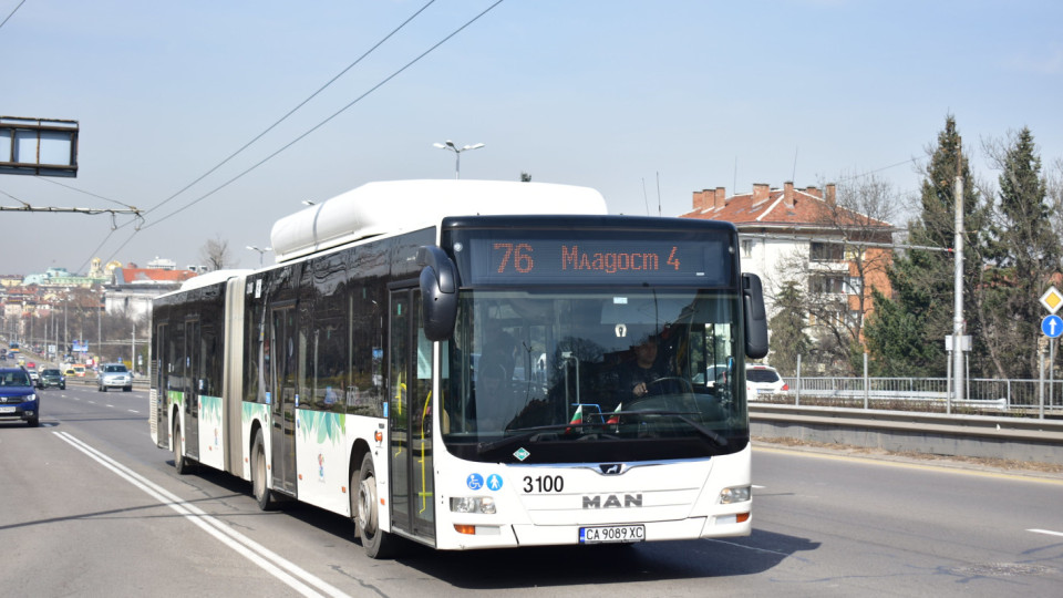 Един от най-важните автобуси в София с нов маршрут | StandartNews.com