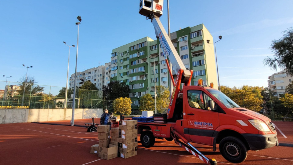 С LED-осветители се подменя осветлението в парк „Артилерийски“ в Стара Загора | StandartNews.com