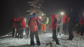 Страшна драма на Витоша. Момче и момиче на косъм