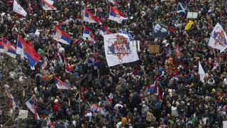 Напрежението расте! Половин милион по булевардите в Белград /НА ЖИВО/